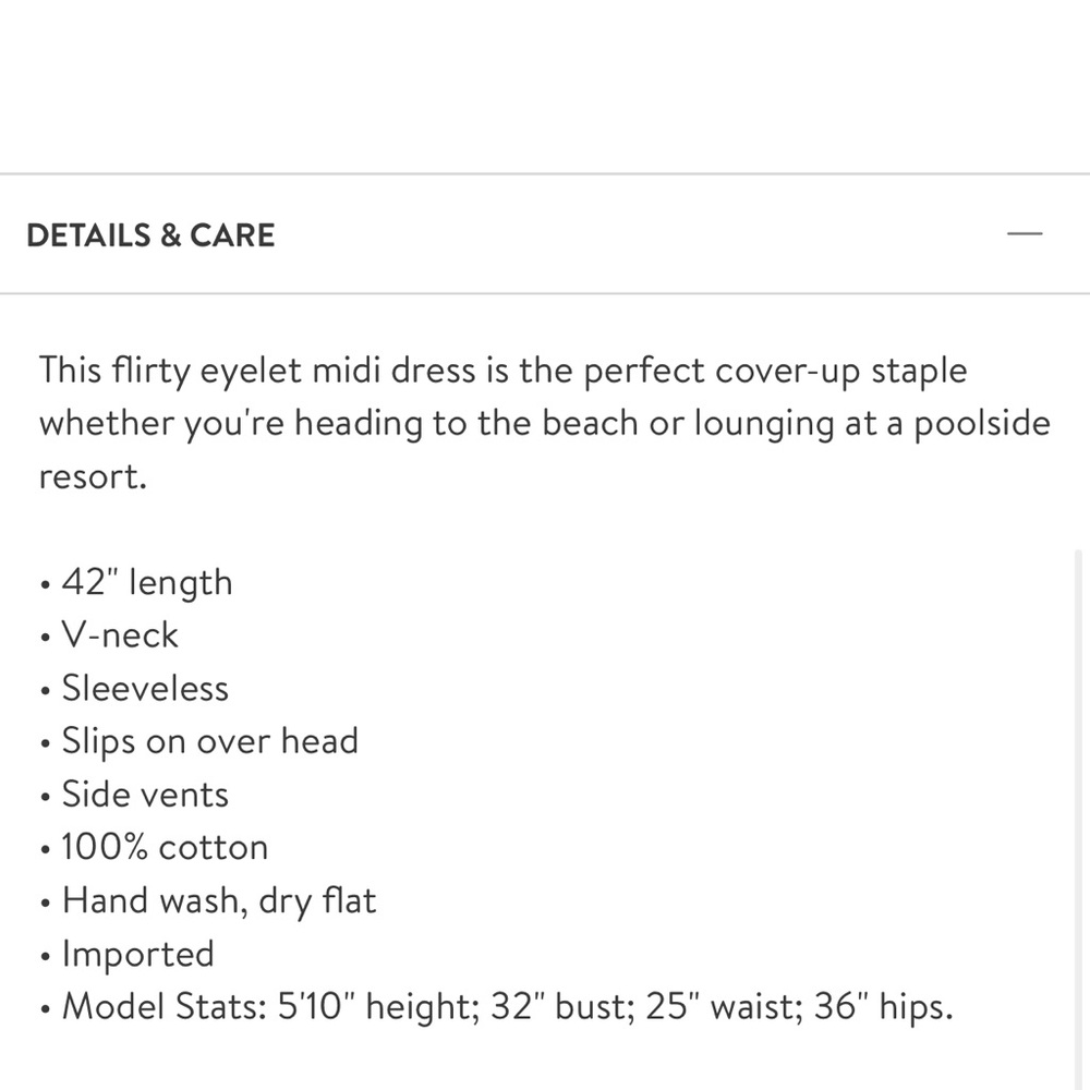 🔥🔥NWT ECHO Sheer Eyelet Midi Dress - Picture 11 of 11